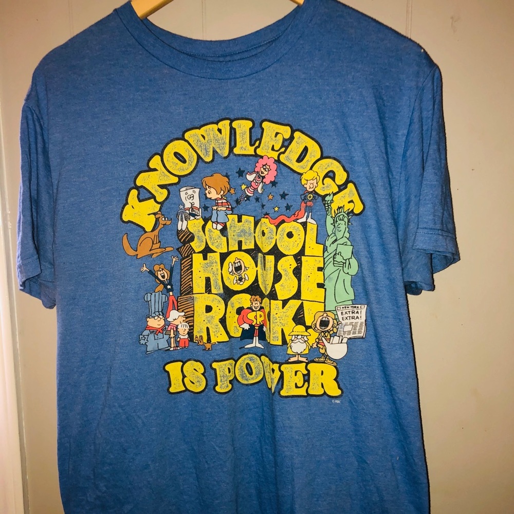 💙VINTAGE Schoolhouse Rock Shirt! DONATING 7/15